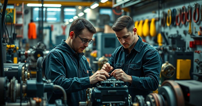 Montagem de Equipamentos Industriais Eficiente