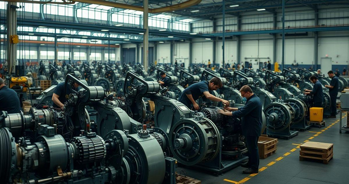Montagem industrial eficiente: Estratégias para otimizar processos na linha de produção