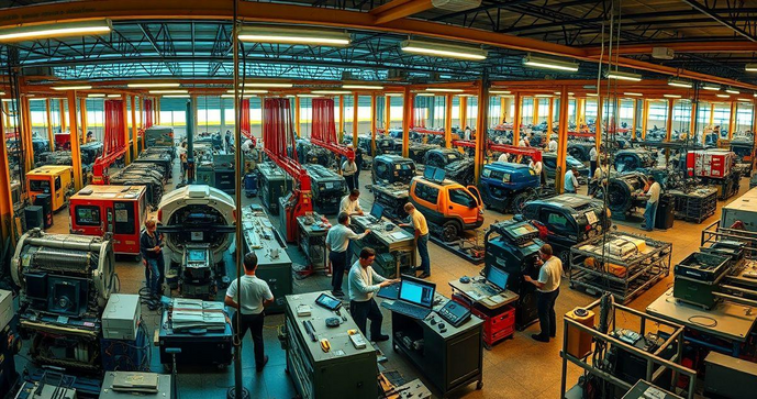 Empresas de Montagem Industrial no Brasil: Descubra os Gigantes do Setor